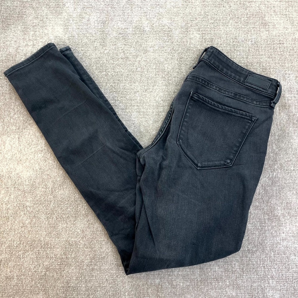Abercrombie & Fitch Harper Super Skinny Jeans Womens 26/2L Black Denim Cotton